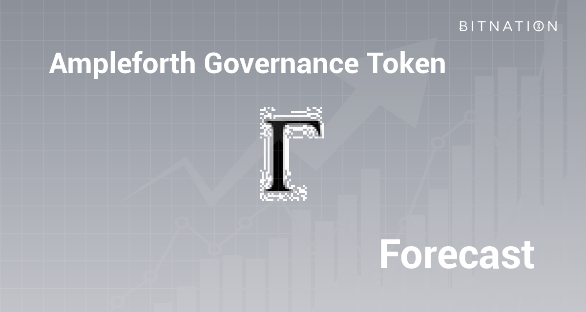 Ampleforth Governance Token Price Prediction