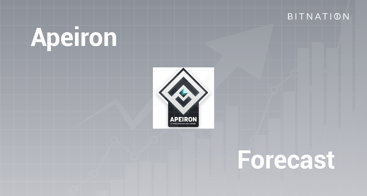 Apeiron Price Prediction