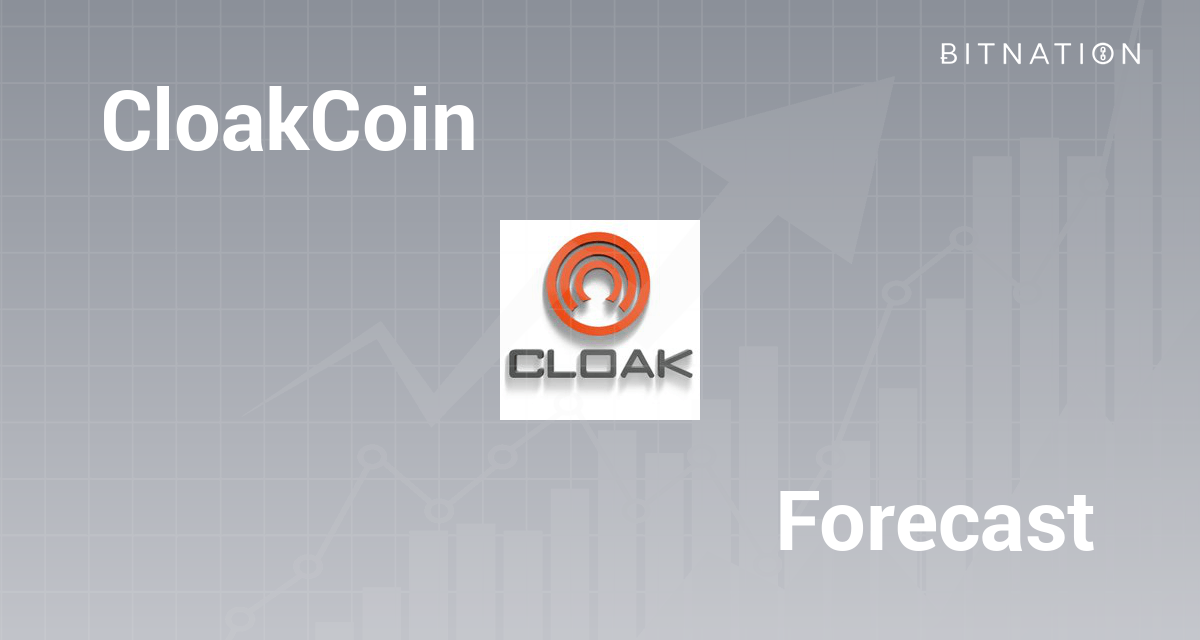 CloakCoin Price Prediction