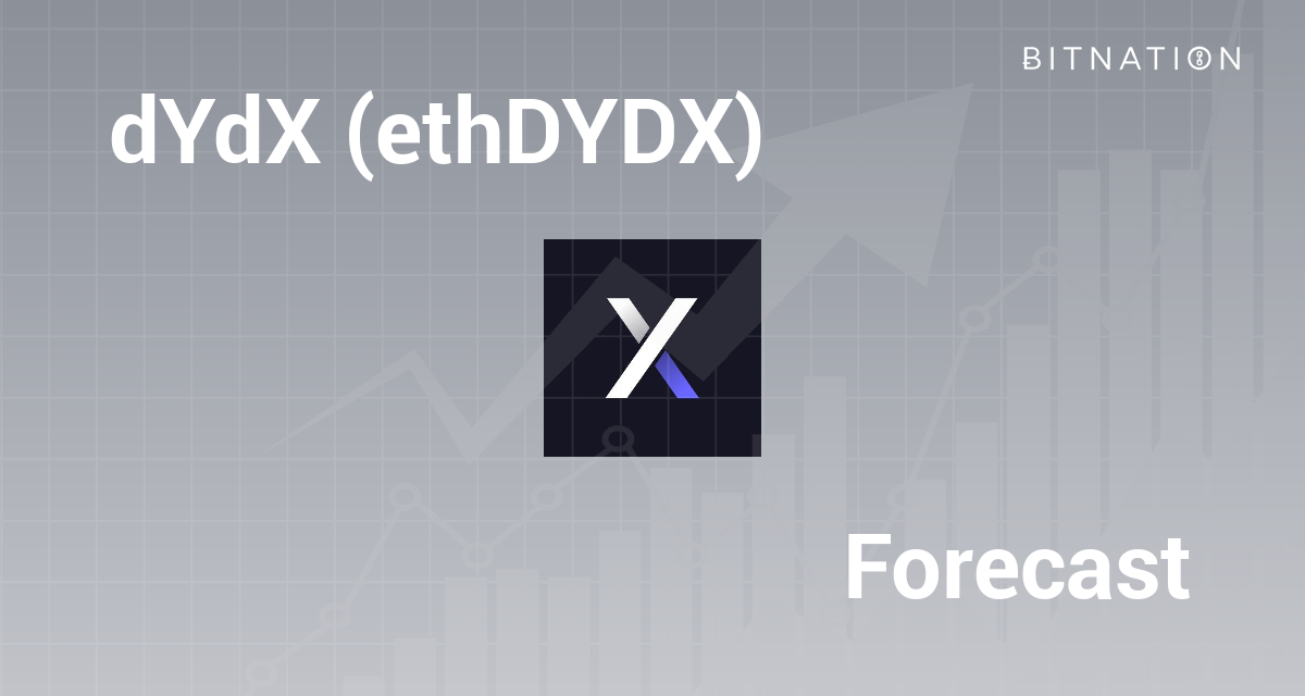 dYdX (ethDYDX) Price Prediction