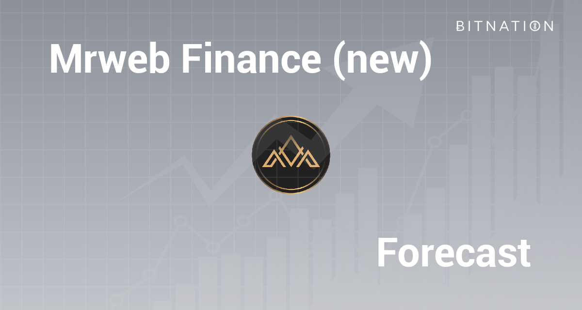 Mrweb Finance Price Prediction