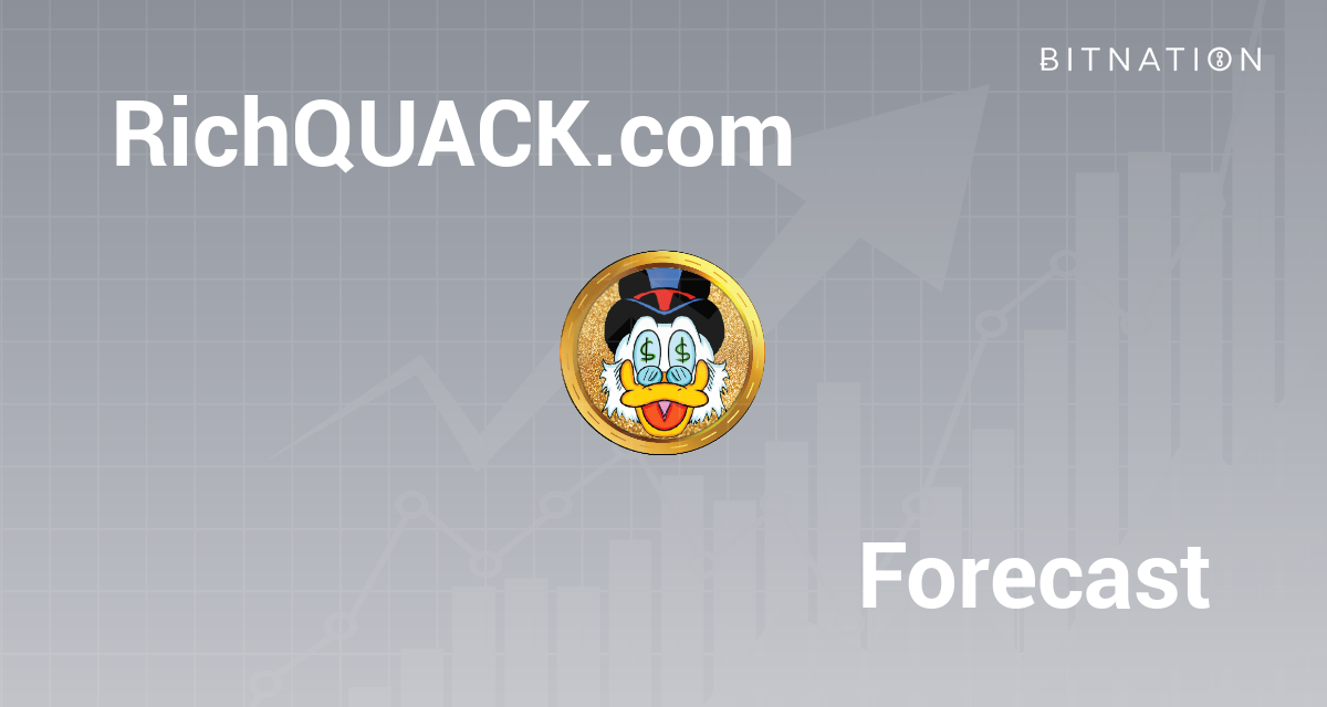RichQUACK.com Price Prediction