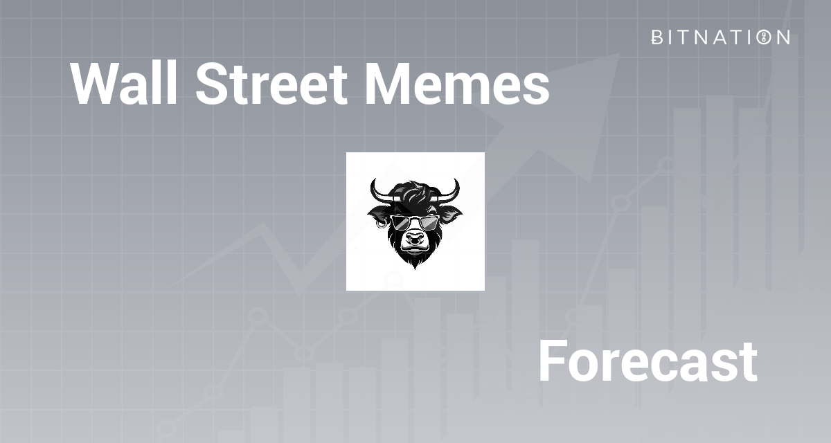Wall Street Memes Price Prediction