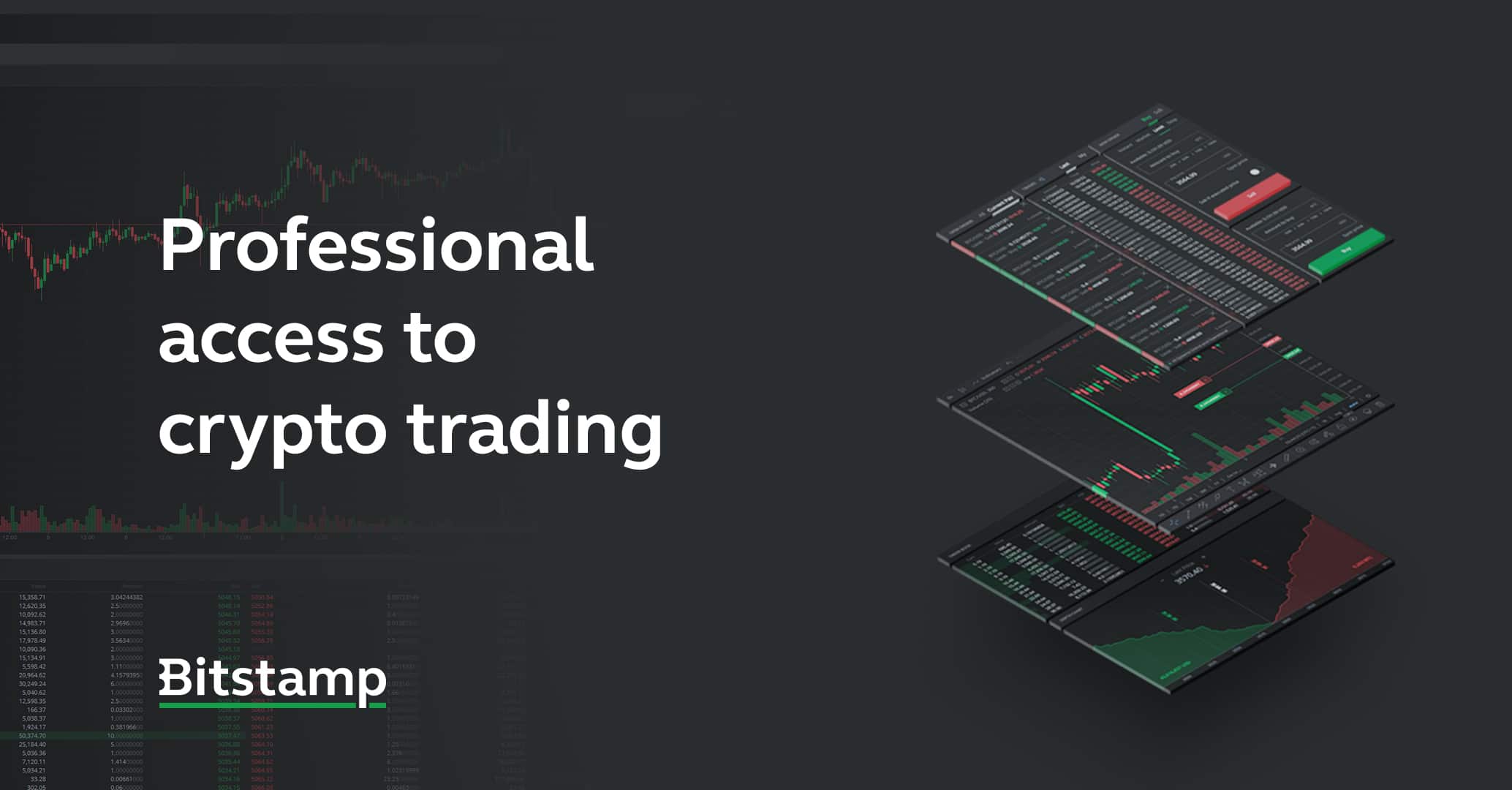 Professional crypto trading platform – Bitstamp