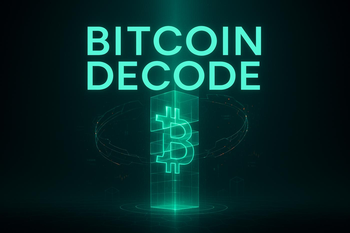 Bitcoin Decode Review