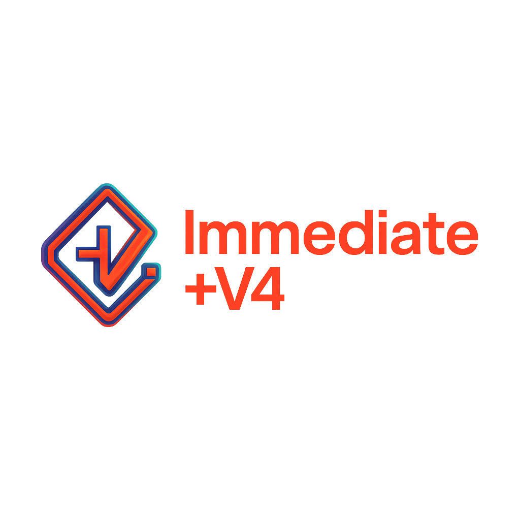 Immediate +V4 App Signup