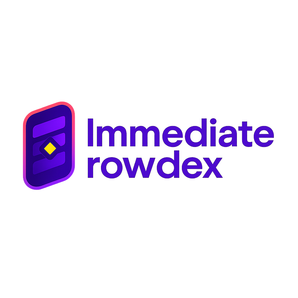 ImmediateRowdex-registrering